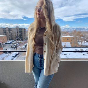 Oversized button down